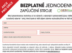 Speciální akce pro obce – bezplatné zapůjčení stroje